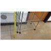 Image 2 : Qty 2 Metal Wire Carts on Wheels