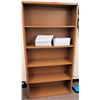 Image 1 : Wood 5 Tier Shelf Unit