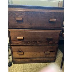 Wooden 3-Drawer Dresser