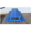 Image 2 : Blue Toddler-Size Picnic Table