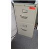 Image 1 : HON 2-Drawer Metal File Cabinet