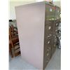 Image 2 : 2 Vertical Metal File Cabinets (Brown)