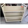 Image 1 : 3-Tiered Rolling Book Cart