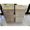 Image 1 : Qty 2, 2-Drawer Metal File Cabinets