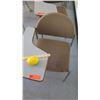 Image 2 : Qty 4 Desks with Attached Chairs