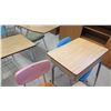 Image 8 : Qty 14 Chairs w/ Attached Desks & Freestanding Desks/Chairs (STUDENT CNTR)