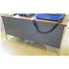 Image 1 : Wood-Top Metal Desk w/ Rolling Chair