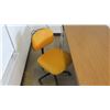 Image 2 : Wood and Metal Desk w/ Rolling Chair
