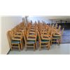 Image 3 : Approx 45 Cafeteria Chairs (Music Room)