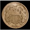 Image 2 : 1864 . . Two Cent Piece 2c Grades f, fine