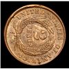 Image 3 : 1864 90¡ CW Rotated Die Ultra Rare Rotated Die Two Cent Piece 2c Grades AU, Almost Unc
