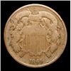 Image 2 : 1865 . . Two Cent Piece 2c Grades vg+