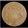 Image 2 : 1865 . . Two Cent Piece 2c Grades vg+