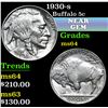 Image 1 : 1930-s . . Buffalo Nickel 5c Grades Choice Unc
