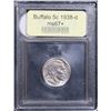 Image 2 : 1938-d . . Buffalo Nickel 5c Grades Gem++