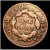 Image 3 : 1816 . . Coronet Head Large Cent 1c Grades f, fine