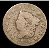 Image 2 : 1824 . . Coronet Head Large Cent 1c Grades vg, very good