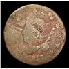 Image 2 : 1827 . . Coronet Head Large Cent 1c Grades ag