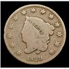 Image 2 : 1829 . . Coronet Head Large Cent 1c Grades f, fine