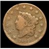 Image 2 : 1832 . . Coronet Head Large Cent 1c Grades vg+