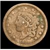 Image 2 : 1838 . . Coronet Head Large Cent 1c Grades f details
