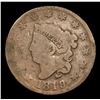 Image 2 : 1819/18 . . Coronet Head Large Cent 1c Grades f, fine