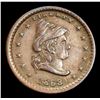 Image 2 : 1863 Our Army 90¡ CCW Rotated Die Outstanding Blueish Toning Civil War Token 1c Grades AU, Almost Un