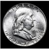 Image 2 : 1949-p . . Franklin Half Dollar 50c Grades Select Unc+ FBL