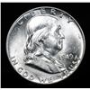 Image 2 : 1949-p . . Franklin Half Dollar 50c Grades Select Unc
