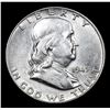 Image 2 : 1949-p . . Franklin Half Dollar 50c Grades Select Unc