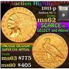 Image 1 : 1911-p . . Gold Indian Quarter Eagle $2 1/2 Grades Select Unc