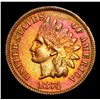 Image 2 : 1874 . . Indian Cent 1c Grades AU, Almost Unc