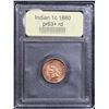Image 2 : ***Auction Highlight*** 1880 . . Indian Cent 1c Graded Choice Proof Red By USCG (fc)