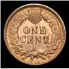 Image 3 : 1891 . . Indian Cent 1c Grades Select+ Unc BN