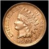 Image 2 : 1901 . . Indian Cent 1c Grades Select Unc RB