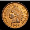 Image 2 : 1901 . . Indian Cent 1c Grades Choice Unc RB