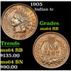 Image 1 : 1905 . . Indian Cent 1c Grades Choice Unc RB