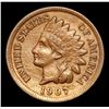 Image 2 : 1907 . . Indian Cent 1c Grades Select Unc BN