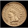 Image 3 : ***Auction Highlight*** 1864 CN . . Indian Cent 1c Graded Choice Unc By USCG (fc)