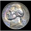 Image 2 : 1954-s Stunning color . Jefferson Nickel 5c Grades GEM Unc