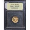 Image 2 : ***Auction Highlight*** 1906-p . . Gold Liberty Quarter Eagle $2 1/2 Graded Select+ Unc By USCG (fc)