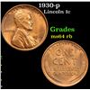 Image 1 : 1930-p . . Lincoln Cent 1c Grades Choice Unc RB