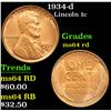 Image 1 : 1934-d . . Lincoln Cent 1c Grades Choice Unc RD