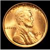 Image 2 : 1935-p . Cool Clash On Reverse Lincoln Cent 1c Grades GEM++ RD