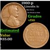 Image 1 : 1960-p Mint Error Die Break at Date Lincoln Cent 1c Grades vf, very fine