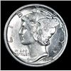 Image 2 : 1934-p . . Mercury Dime 10c Grades Select+ Unc