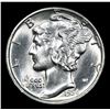 Image 2 : 1936-p . . Mercury Dime 10c Grades GEM++ FSB