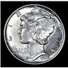 Image 2 : 1939-p . . Mercury Dime 10c Grades Choice Unc