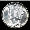 Image 2 : 1942-p . . Mercury Dime 10c Grades GEM Unc