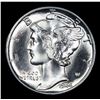 Image 2 : 1944-d . . Mercury Dime 10c Grades GEM+ Unc